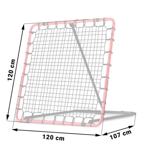 BRAMKA TRENINGOWA REBOUNDER NEO-SPORT NS-491 120 X 120 CM BRAMKA TRENINGOWA REBOUNDER NEO-SPORT NS-491 120 X 120 CM