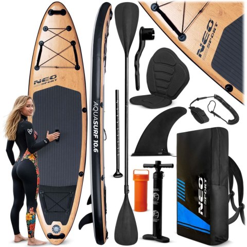 DESKA SUP AQUASURF 320 X 84 X 15 CM NEO-SPORT 170202 DESKA SUP AQUASURF 320 X 84 X 15 CM NEO-SPORT 170202