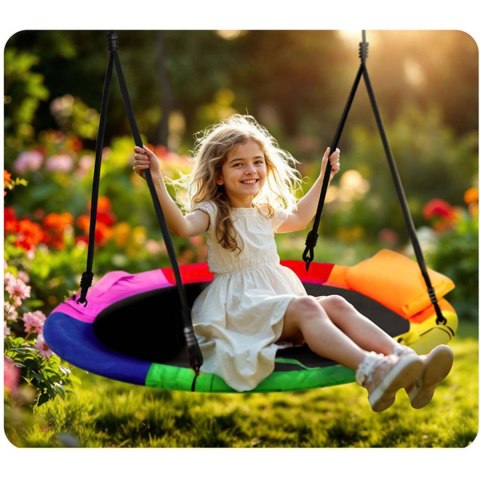 HUŚTAWKA BOCIANIE GNIAZDO NEO-SPORT SWINGO 100 CM HUŚTAWKA BOCIANIE GNIAZDO NEO-SPORT SWINGO 100 CM