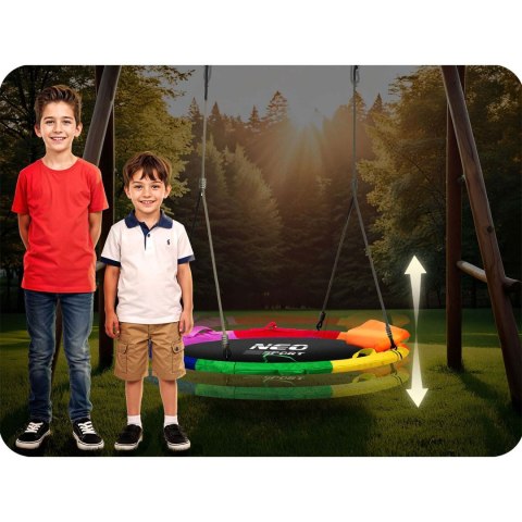 HUŚTAWKA BOCIANIE GNIAZDO NEO-SPORT SWINGO 100 CM HUŚTAWKA BOCIANIE GNIAZDO NEO-SPORT SWINGO 100 CM