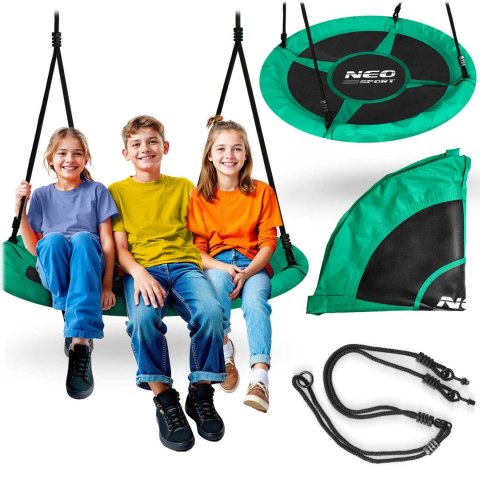 HUŚTAWKA BOCIANIE GNIAZDO NEO-SPORT SWINGO 110 CM HUŚTAWKA BOCIANIE GNIAZDO NEO-SPORT SWINGO 110 CM