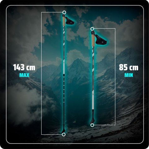 KIJKI TREKKINGOWE NS-383 NEO-SPORT KIJKI TREKKINGOWE NS-383 NEO-SPORT