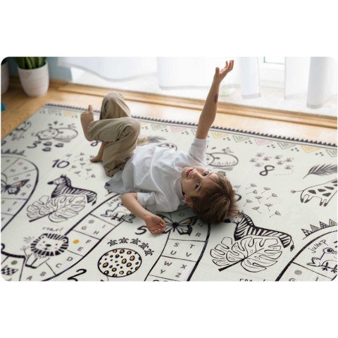 MATA PIANKOWA EDUKACYJNA SKŁADANA 200 X 150 X 1 CM NUKIDO NK-341 MATA PIANKOWA EDUKACYJNA SKŁADANA 200 X 150 X 1 CM NUKIDO NK-341
