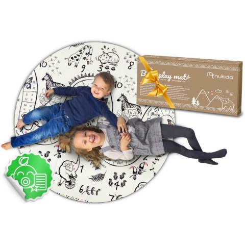 MATA PIANKOWA EDUKACYJNA SKŁADANA 200 X 150 X 1 CM NUKIDO NK-341 MATA PIANKOWA EDUKACYJNA SKŁADANA 200 X 150 X 1 CM NUKIDO NK-341