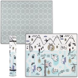 MATA PIANKOWA EDUKACYJNA ZWIJANA 180 X 150 X 1,5 CM NUKIDO NK-342