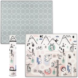 MATA PIANKOWA EDUKACYJNA ZWIJANA 180 X 150 X 1,5 CM NUKIDO NK-342