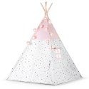 NAMIOT TIPI DLA DZIECI Z GIRLANDĄ I ŚWIATEŁKAMI NUKIDO - RÓŻOWY NAMIOT TIPI DLA DZIECI Z GIRLANDĄ I ŚWIATEŁKAMI NUKIDO - RÓŻOWY