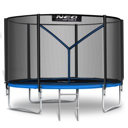 TRAMPOLINA OGRODOWA 10FT/312CM Z SIATKĄ ZEWNĘTRZNĄ I DRABINKĄ NEO-SPORT