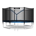 TRAMPOLINA OGRODOWA 12FT/374CM Z SIATKĄ ZEWNĘTRZNĄ I DRABINKĄ NEO-SPORT