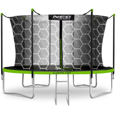 TRAMPOLINA OGRODOWA 13FT/404CM Z SIATKĄ WEWNĘTRZNĄ I DRABINKĄ NEO-SPORT TRAMPOLINA OGRODOWA 13FT/404CM Z SIATKĄ WEWNĘTRZNĄ I DRABINKĄ NEO-SPORT
