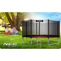 TRAMPOLINA OGRODOWA 13FT/404CM Z SIATKĄ ZEWNĘTRZNĄ I DRABINKĄ NEO-SPORT
