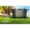 TRAMPOLINA OGRODOWA 14FT/435CM Z SIATKĄ WEWNĘTRZNĄ I DRABINKĄ NEO-SPORT