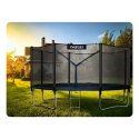 TRAMPOLINA OGRODOWA 14FT/435CM Z SIATKĄ ZEWNĘTRZNĄ I DRABINKĄ NEO-SPORT