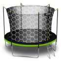 TRAMPOLINA OGRODOWA 6FT/183CM Z SIATKĄ WEWNĘTRZNĄ I DRABINKĄ NEO-SPORT