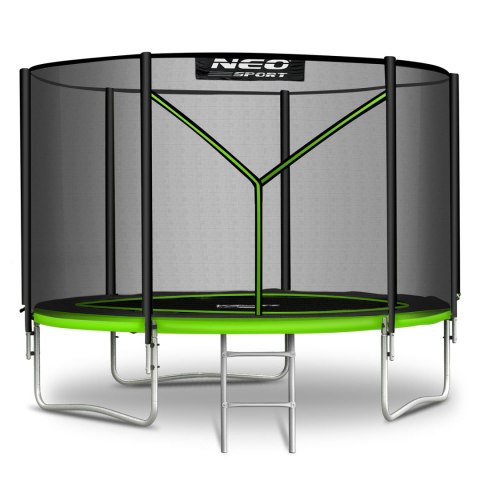 TRAMPOLINA OGRODOWA 8FT/252CM Z SIATKĄ ZEWNĘTRZNĄ I DRABINKĄ NEO-SPORT TRAMPOLINA OGRODOWA 8FT/252CM Z SIATKĄ ZEWNĘTRZNĄ I DRABINKĄ NEO-SPORT