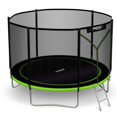 TRAMPOLINA OGRODOWA 8FT/252CM Z SIATKĄ ZEWNĘTRZNĄ I DRABINKĄ NEO-SPORT TRAMPOLINA OGRODOWA 8FT/252CM Z SIATKĄ ZEWNĘTRZNĄ I DRABINKĄ NEO-SPORT