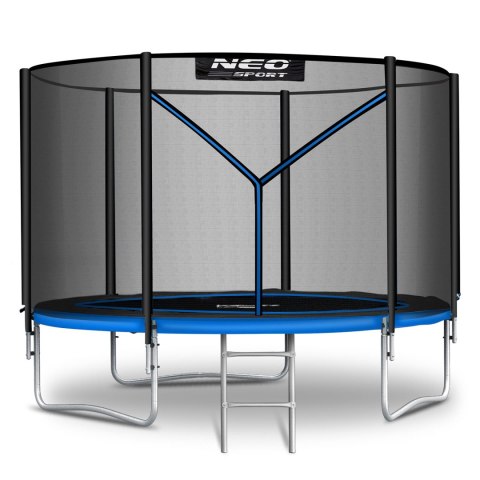 TRAMPOLINA OGRODOWA 8FT/252CM Z SIATKĄ ZEWNĘTRZNĄ I DRABINKĄ NEO-SPORT TRAMPOLINA OGRODOWA 8FT/252CM Z SIATKĄ ZEWNĘTRZNĄ I DRABINKĄ NEO-SPORT