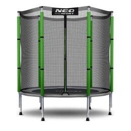 TRAMPOLINA OGRODOWA DLA DZIECI 140 CM 4,5FT NEO-SPORT