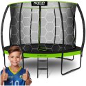 TRAMPOLINA OGRODOWA PROFILOWANA 14FT/435CM Z SIATKĄ WEWNĘTRZNĄ NEO-SPORT