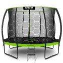 TRAMPOLINA OGRODOWA PROFILOWANA 14FT/435CM Z SIATKĄ WEWNĘTRZNĄ NEO-SPORT