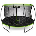 TRAMPOLINA OGRODOWA PROFILOWANA 14FT/435CM Z SIATKĄ WEWNĘTRZNĄ NEO-SPORT