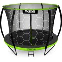 TRAMPOLINA OGRODOWA PROFILOWANA 14FT/435CM Z SIATKĄ WEWNĘTRZNĄ NEO-SPORT