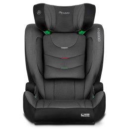 FOTELIK SAMOCHODOWY NUKIDO LOUIS SOFT CZARNO-SZARY 15-36 KG ISOFIX
