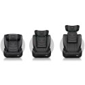 FOTELIK SAMOCHODOWY NUKIDO LOUIS SOFT CZARNO-SZARY 15-36 KG ISOFIX