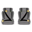 FOTELIK SAMOCHODOWY NUKIDO LOUIS SOFT CZARNO-SZARY 15-36 KG ISOFIX