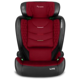 FOTELIK SAMOCHODOWY NUKIDO LOUIS CZARNO-CZERWONY 15-36 KG ISOFIX