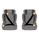 FOTELIK SAMOCHODOWY NUKIDO LOUIS CZARNO-CZERWONY 15-36 KG ISOFIX