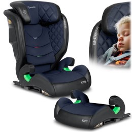 FOTELIK SAMOCHODOWY NUKIDO LOUIS CZARNO-GRANATOWY 15-36 KG ISOFIX