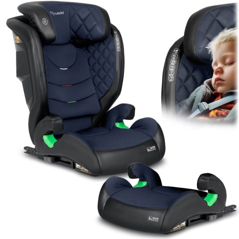 FOTELIK SAMOCHODOWY NUKIDO LOUIS CZARNO-GRANATOWY 15-36 KG ISOFIX