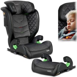 FOTELIK SAMOCHODOWY NUKIDO LOUIS CZARNO-SZARY 15-36 KG ISOFIX