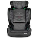 FOTELIK SAMOCHODOWY NUKIDO LOUIS CZARNO-SZARY 15-36 KG ISOFIX