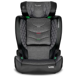 FOTELIK SAMOCHODOWY NUKIDO LOUIS CZARNO-SZARY 15-36 KG ISOFIX