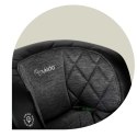 FOTELIK SAMOCHODOWY NUKIDO LOUIS CZARNO-SZARY 15-36 KG ISOFIX