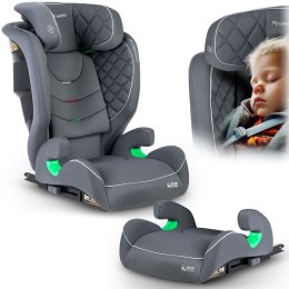 FOTELIK SAMOCHODOWY NUKIDO LOUIS SZARY 15-36 KG ISOFIX
