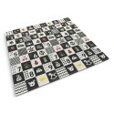 MATA PIANKOWA EDUKACYJNA SKŁADANA 200 X 180 X 1 CM NUKIDO NK-340 OCEAN-LICZBY