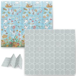 MATA PIANKOWA EDUKACYJNA SKŁADANA 200 X 180 X 1 CM NUKIDO NK-340 OCEAN