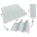 MATA PIANKOWA EDUKACYJNA SKŁADANA 200 X 180 X 1 CM NUKIDO NK-340 OCEAN