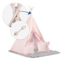 NAMIOT TIPI DLA DZIECI NK-406 NUKIDO - JASNO RÓŻOWY