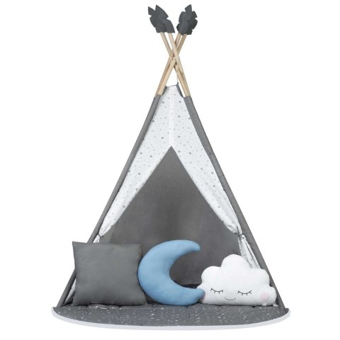 NAMIOT TIPI DLA DZIECI NK-406 NUKIDO - SZARY NAMIOT TIPI DLA DZIECI NK-406 NUKIDO - SZARY