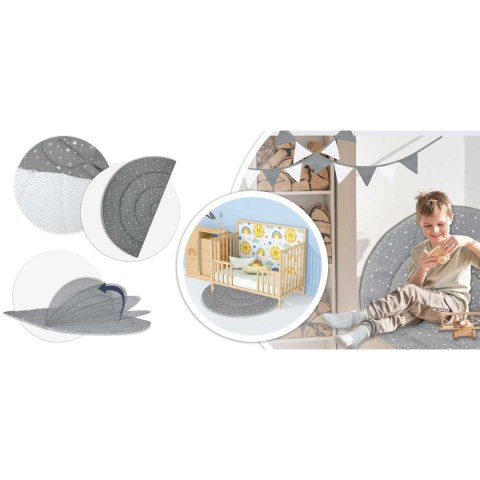 NAMIOT TIPI DLA DZIECI NK-406 NUKIDO - SZARY NAMIOT TIPI DLA DZIECI NK-406 NUKIDO - SZARY