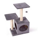 DRAPAK DLA KOTA 71 CM DR-263 PETHAUS Z MYSZKĄ J. SZARY