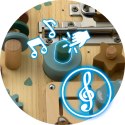 DREWNIANA TABLICA SENSORYCZNA NK-859 NUKIDO