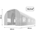 FOLIA NA TUNEL OGRODOWY 3X4,5M (13,5M2) BIAŁA PLONOS