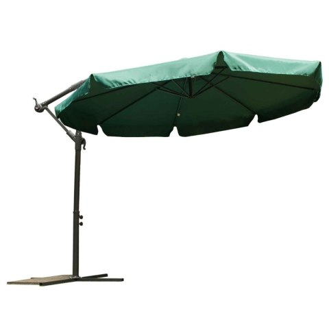 PARASOL OGRODOWY SKŁADANY 8 SEGMENTÓW ZIELONY 350CM PARASOL OGRODOWY SKŁADANY 8 SEGMENTÓW ZIELONY 350CM