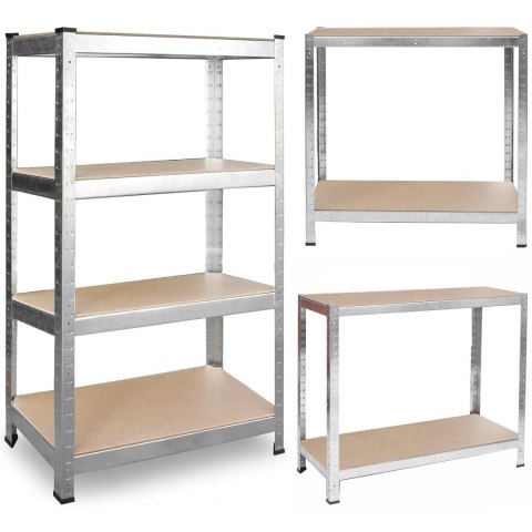 REGAŁ METALOWY MAGAZYNOWY 150 X 75 X 30 PLONOS 470000 REGAŁ METALOWY MAGAZYNOWY 150 X 75 X 30 PLONOS 470000
