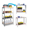 REGAŁ METALOWY MAGAZYNOWY 174 X 80 X 40 PLONOS 470100